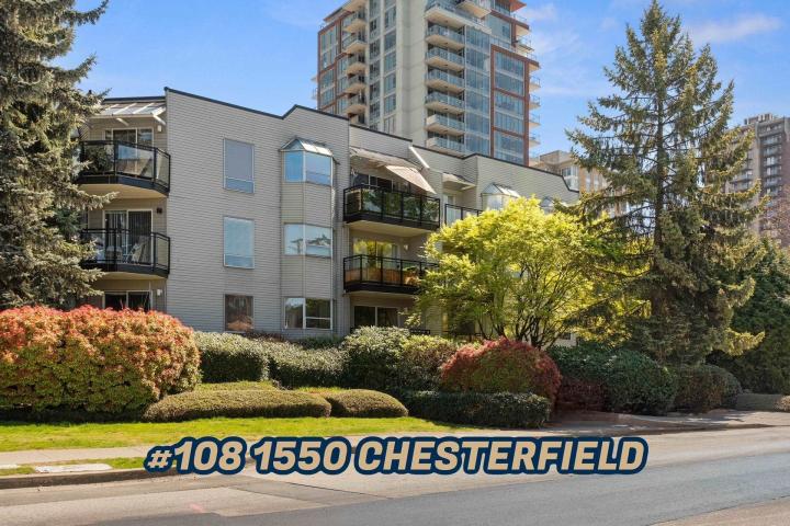 108 - 1550 Chesterfield Avenue, Central Lonsdale, North Vancouver 